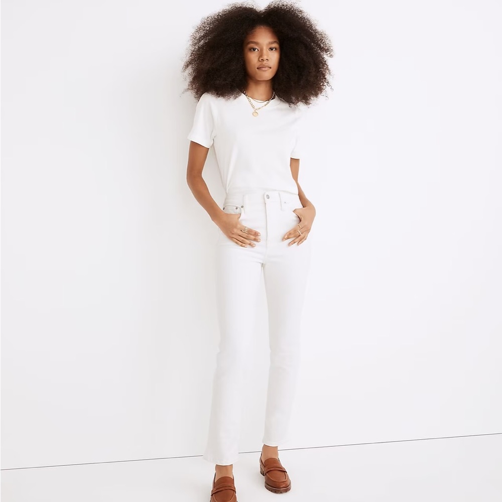 madewell perfect vintage in white
